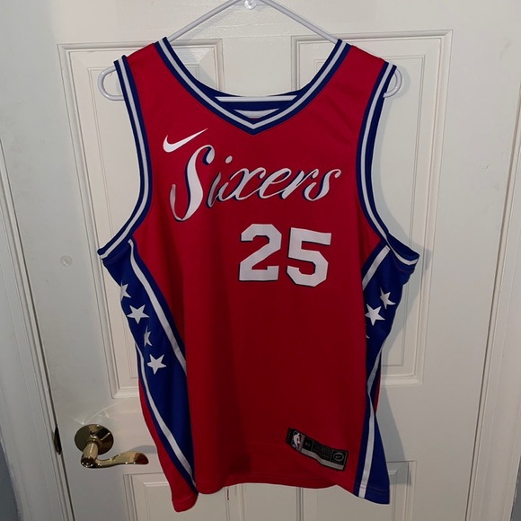 Men’s NBA Nike Ben Simmons 76ers Jersey - Picture 1 of 3